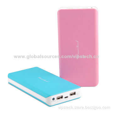 Lithium Polymer Battery Packs with 20,800mAh High-capacity, Charging 10 Times for iPhone